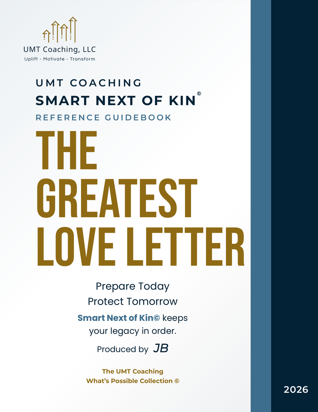 Smart Next of Kin, The Greatest Love Letter © Signed First Edition Pre-Order