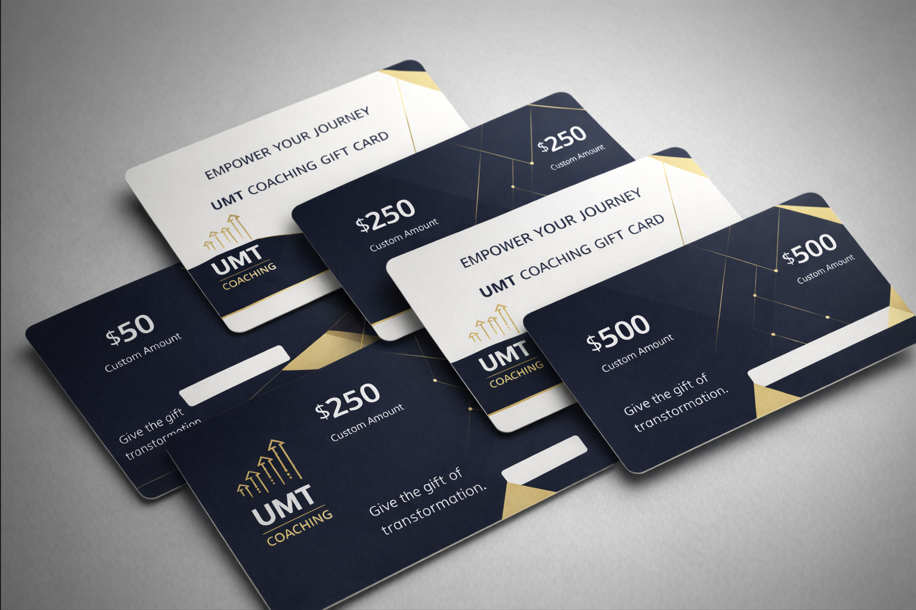 UMT Coaching Gift Cards